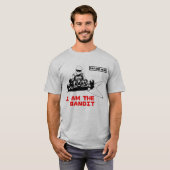 私は強盗です Tシャツ (正面フル)