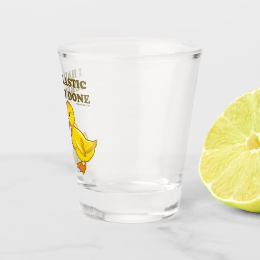 私は形成外科をできていてもらいました ショットグラス (右)