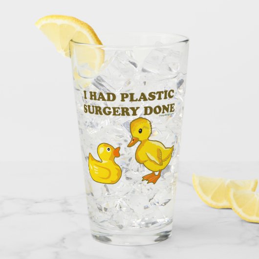 私は形成外科をできていてもらいました タンブラーグラス (アイス正面)