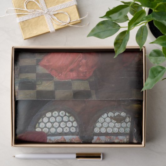 私は影に半分うんざりしているとシャロットの女性が言った 薄葉紙 (ギフト)