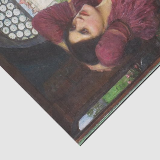 私は影に半分うんざりしているとシャロットの女性が言った 薄葉紙 (詳細)