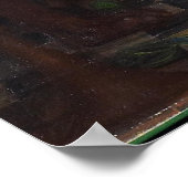 私は影に半分酔っている、シャロットの婦人は言った ポスター (角)