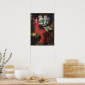 私は影に半分酔っている – John Waterhouse ポスター (キッチン)