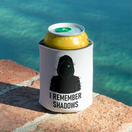 私は影を覚えている – 輝くフード付き姿デザイン 缶クーラー (インサイチュ プール)