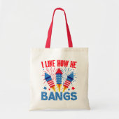 私は彼がカップルのマッチング家族の懇親会を打つ方法が好き トートバッグ (正面)