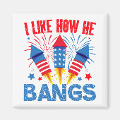 私は彼がカップルのマッチング家族の懇親会を打つ方法が好き マグネット (正面)