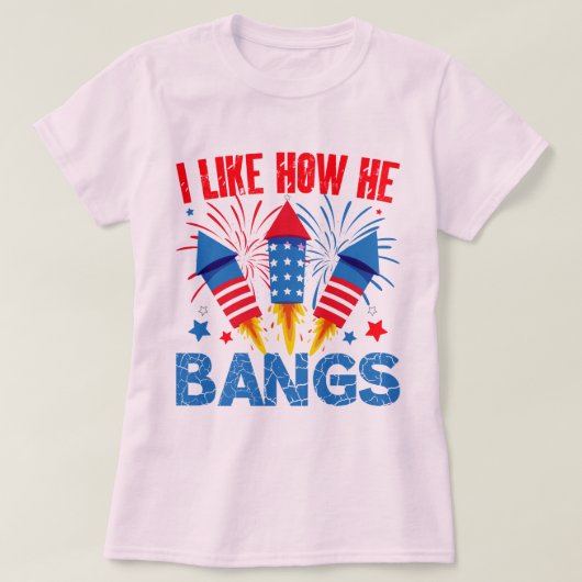 私は彼がカップルのマッチング家族の懇親会を打つ方法が好き Tシャツ (デザイン正面)