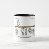 "私は彼が私のコーヒー"マグ盗んだことを知っています マグカップ (中央)