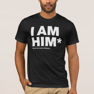 私は彼です Tシャツ