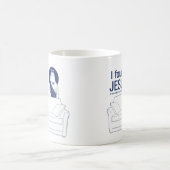 私は彼によってがソファの後ろに全チタニウムだったイエス・キリストを見つけました コーヒーマグカップ (中央)