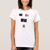 私は彼のための彼女です Tシャツ (正面)
