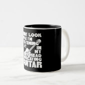 私は彼のように見えるか聞もしれないが、頭の中で ツートーンマグカップ (正面右)