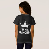 私は彼のプリンセス Tシャツ (裏面フル)