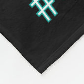 私は彼の声は彼が私の特別なハートである フリースブランケット (角)