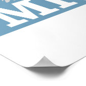 私は彼の夫人だ。（青い矢印） ポスター (角)