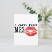 私は彼の妻である。 ポストカード (スタンド正面)