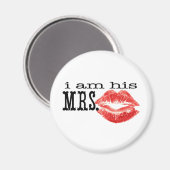 私は彼の妻である。 マグネット (正面/裏面)