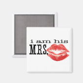 私は彼の妻である。 マグネット (正面/裏面)