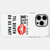 私は彼の妻である。 Case-Mate iPhoneケース (裏面 (横))