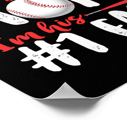 私は彼の母親の1番ファン野球ではない ポスター (角)