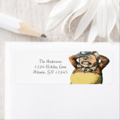 私は彼の髪を引っおもしろい張る人を傷つけたことを申し訳ない ラベル (インサイチュ)