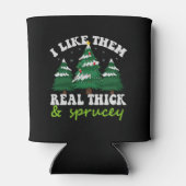 私は彼らが厚く実在すてきなクリスマスが好おもしろいきだ 缶クーラー (裏面)