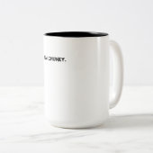 私は彼らが大きいのが好き ツートーンマグカップ (正面右)