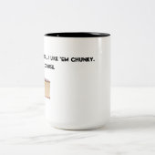 私は彼らが大きいのが好き ツートーンマグカップ (中央)