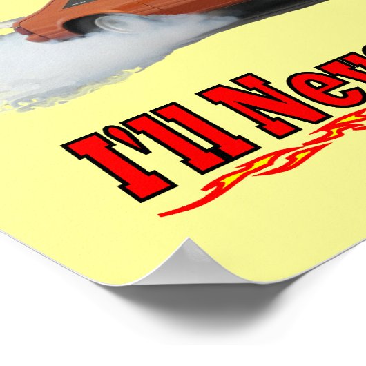 「私は彼らが言っ気にている…」のポスター ポスター (角)