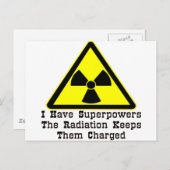 私は彼らに最高の放射能を与保える ポストカード (正面/裏面)