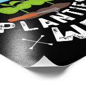 私は彼らに植物を湿った庭師の贈り物を作る フォトプリント (角)