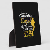 私は彼を天国と呼ぶパパ フォトプラーク (側面)