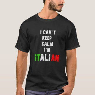 私は彼を落ち保着けなイタリアンい Tシャツ