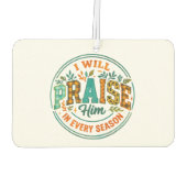 私は彼を褒める.... カーエアーフレッシュナー (裏面)