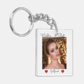 私は彼女が大好きだ キーホルダー (正面左)