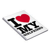 私は彼女が大好きだ ノートブック (右側)