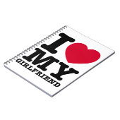 私は彼女が大好きだ ノートブック (左側)