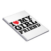 私は彼女が大好きだ ノートブック (右側)