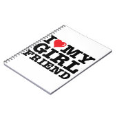 私は彼女が大好きだ ノートブック (左側)