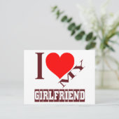 私は彼女が大好きだ。 ポストカード (スタンド正面)