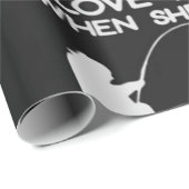 私は彼女が屈むのが大好きだ ラッピングペーパー (ロールコーナー)