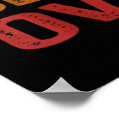 私は彼女が曲がるときそれが大好きおもしろい魚釣り ポスター (角)