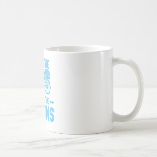 私は彼女が頭脳を得たABSを得ました コーヒーマグカップ (右)