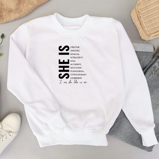 私は彼女である – 彼女は私の勇気付けられる Tシャツ