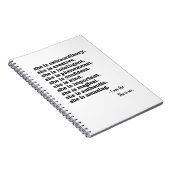 私は彼女です。彼女は私です。 ノートブック (右側)