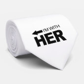 私は彼女とあります(去られて) ネクタイ (ロール)