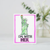 私は彼女と一緒です ポストカード (スタンド正面)