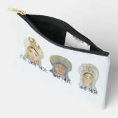 私は彼女と彼女と一緒にいる – メアリー祈りの言葉ポーチ アクセサリーポーチ (見開き)