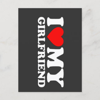 私は彼女にハートする ポストカード