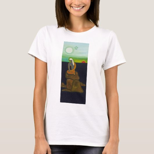 私は彼女に会いますか。 2009年 Tシャツ (正面)